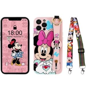 iPhone pro max 12 TPU silicone Disney case (keychain is optional)choose yours